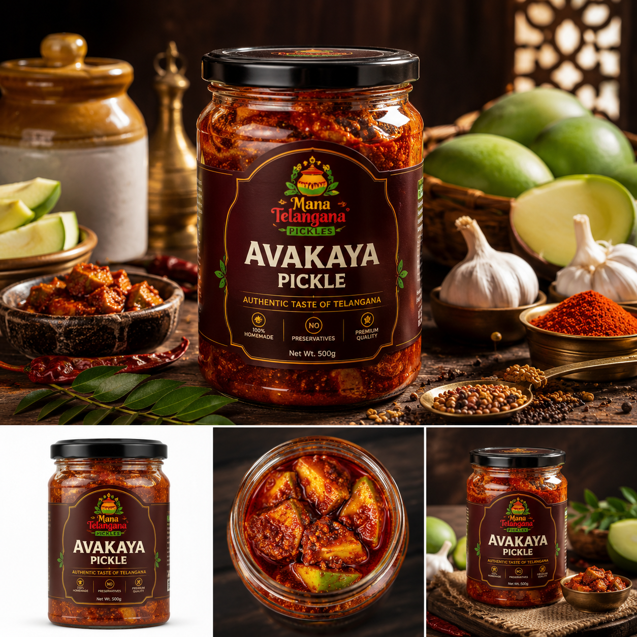 Mana Telangana Avakaya Pickle